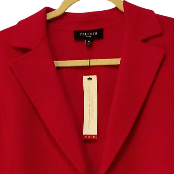 Talbot's Petite - NWT Ladies Fascia PeaCoat, 4-P, Double-Faced, Wool & Nylon,... - Picture 6 of 12